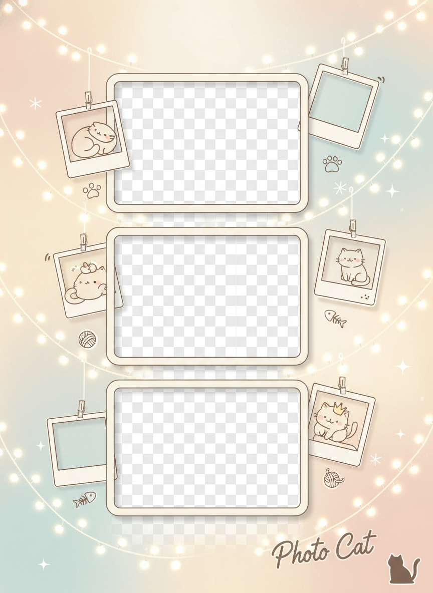 Photo Cat AI marketing frame