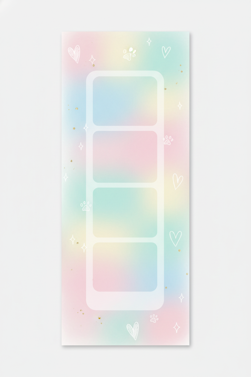 Decorative photo slot